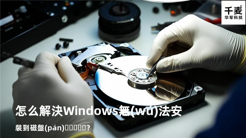 怎么解決Windows無(wú)法安裝到磁盤(pán)？